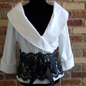 Xscape formal blouse